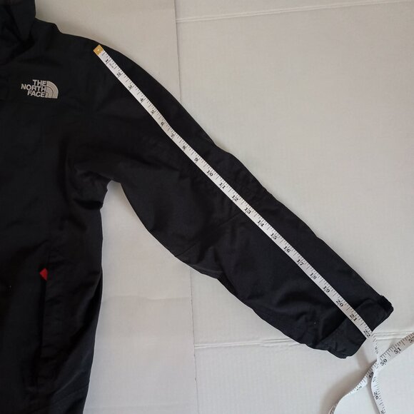 The North Face Outer Shell of the HyVent Black Full-Zip Jacket Youth 14/16 - Picture 14 of 16
